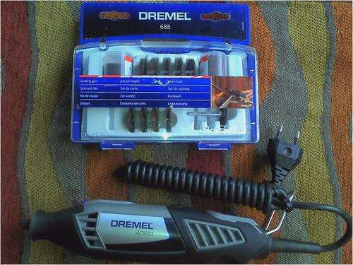 Dremel 4000 + cutting set