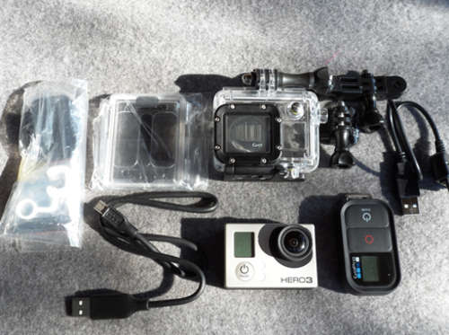 GoPro Hero 3 Balck Edition - almost brand new.