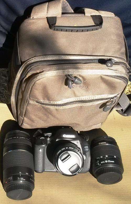 Canon 600D - triple lens bundle - almost new!