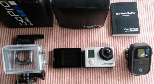 GoPro Hero 3+ - black edition + LCD Touch BacPac