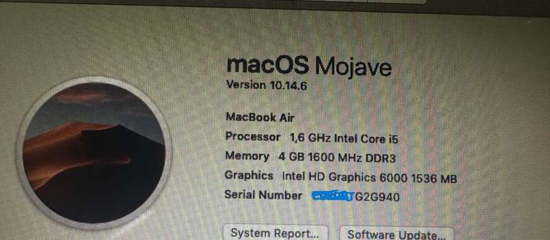 APPLE MACBOOK AIR (NEW BATT)
