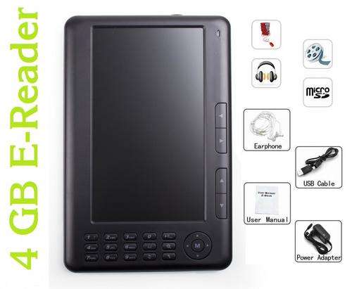4GB 7" Ebook Ereader