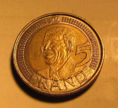 In memory of Nelson Mandela - Circulated 2008 90th Birthday R5