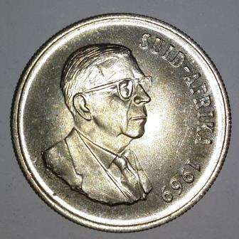 1969 Afrikaans Silver R1 - Encapsulated