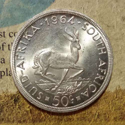 1964 Fifty Cent (50c) - 14.13gm Silver Content