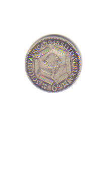 1948 SUID AFRIKA 6D COIN GEORGIVS SEXTVS REX