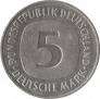 1992 BUNDESREDUBLIK 5 DEUTSCHE MARK