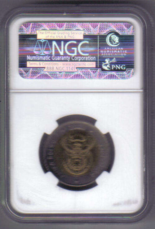 @@@@ 2008 AU DETAIL GRADE MANDELA COIN 2008 @@@@