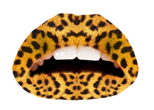 Violent Lips - Leopard Print