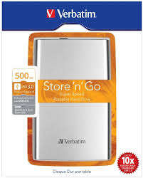 Verbatim - Store 'n' Go Portable HDD 2.5" USB 3.0 500GB