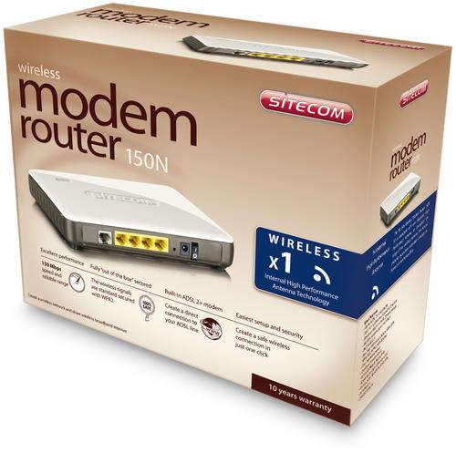 Sitecom WLM-1500 Wireless Modem Router 150N X1 *** Courier delivery FREE