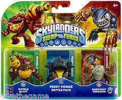 Skylanders Swap Force - Fiery Forge Battle Pack (PS3) (Scuffed packaging)
