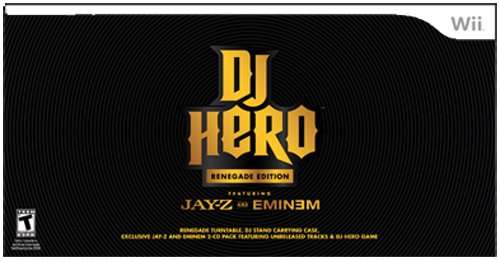 WII- DJ HERO BUNDLE RENEGADE DEMO