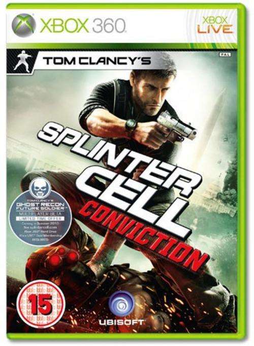 STOCK CLEARANCE SALE - Ubisoft Tom Clancy's Splinter Cell Conviction Xbox 360