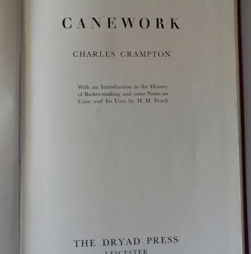 Canework by Charles Crampton