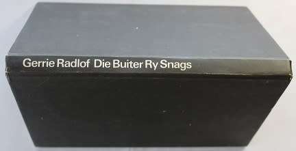 Die Buiter Ry Snags deur Gerrie Radlof-1974