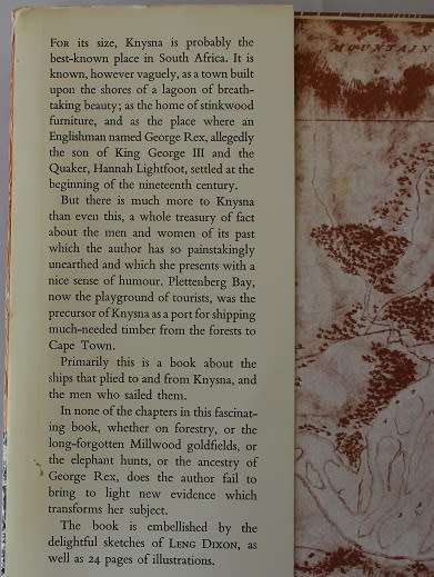 Timber and Tides-The Story of Knysna and Plettenberg Bay by Winifred Tapson