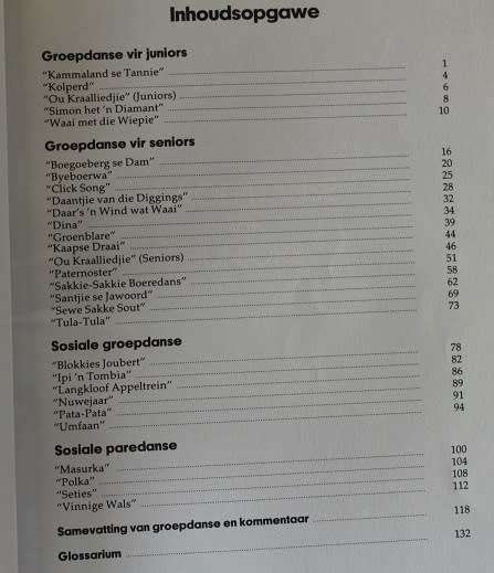 Suid -Afrikaanse danse in Volkstrant deur Edith H.Katzenellenbogen