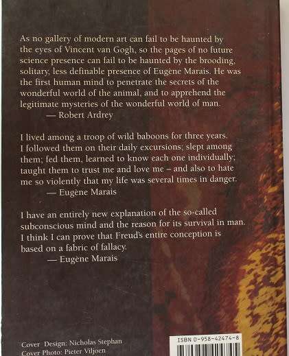 The Soul of the Ape by Eugéne Marais