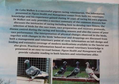 The Flying Vet`s Pigeon Health Management by Dr.Colin Walker