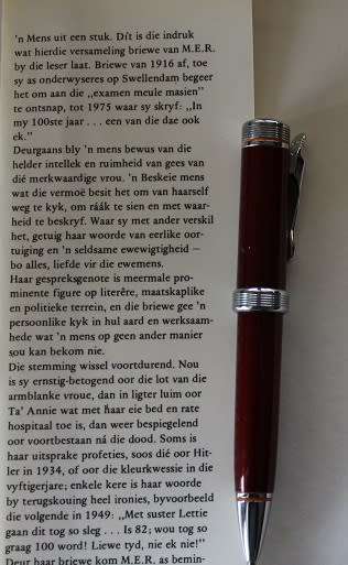 M.E.R. `n Kosbare Erfenis saamgestel deur Alba Bouwer, A. Rothmann en R.v.Reenen