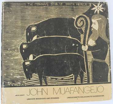 John Muafangejo-Linocuts Woodcuts and Etchings--Bruce Arnott-Signed.