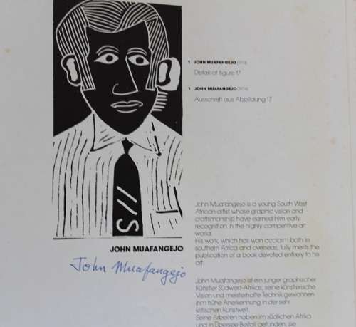 John Muafangejo-Linocuts Woodcuts and Etchings--Bruce Arnott-Signed.