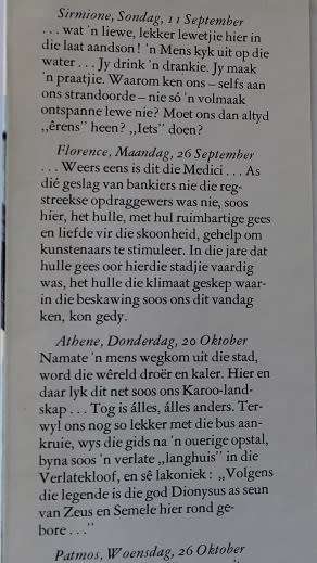 So ver as `n Engel te perd kan ry deur W.E.G. Louw