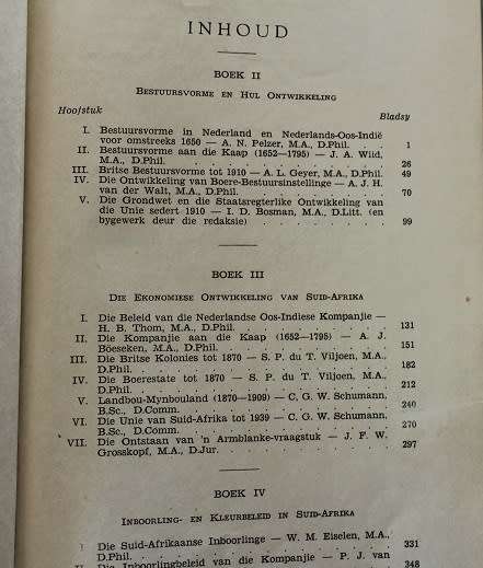 Geskiedenis van Suid-Afrika deel II deur A.J.H.v.d. Walt, J.A.Wiid en A.L. Geyer