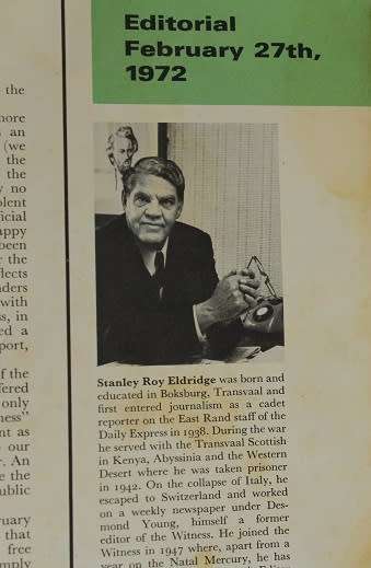 The Natal Witness-Open Testimony-South Africa`s Oldest Newspaper.