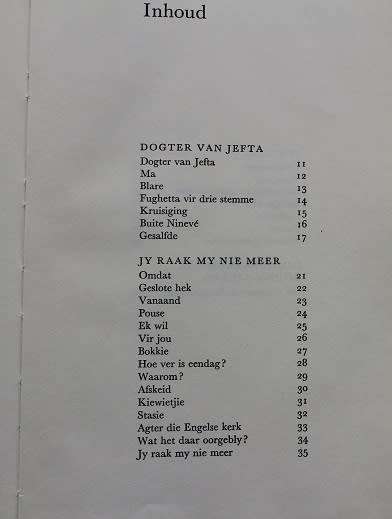 Dogter van Jefta deur Antjie Krog