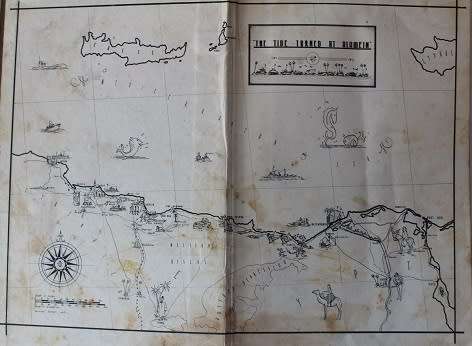 The Tide Turned at Alamein by B.L.Bernstein. World War II