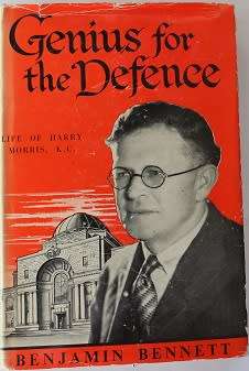 Genius for the defence by Benjamin Bennett