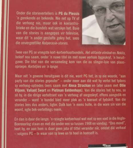 Kortetjies en`n lange deur P.G. du Plessis