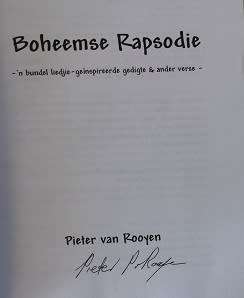 Boheemse Rapsodie deur Pieter van Rooyen-Geteken