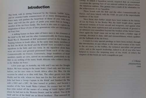 Warriors of the Sky by Peter Bagshawe. Springbok air heroes in combat-World War II