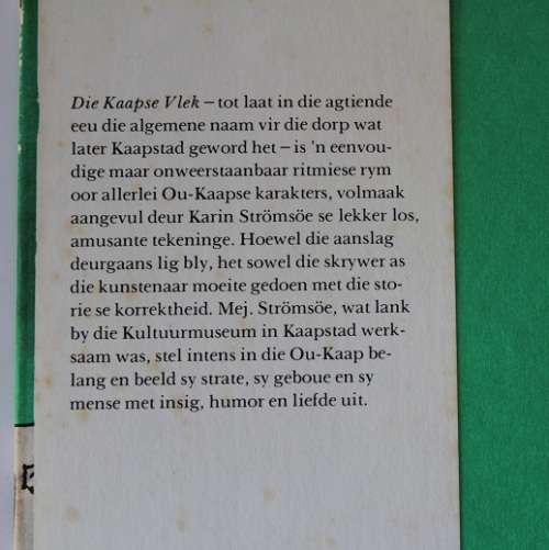Die Kaapse Vlek deur Leon Rousseau en tekeninge deur Karin Strömsöe
