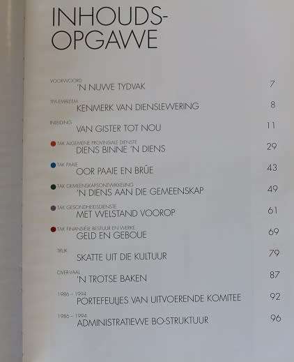 Van gister tot nou-Transvaalse Provinsiale Administrasie 1986--1994