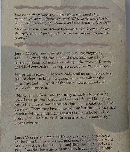 The Darwin Legend by James Moore