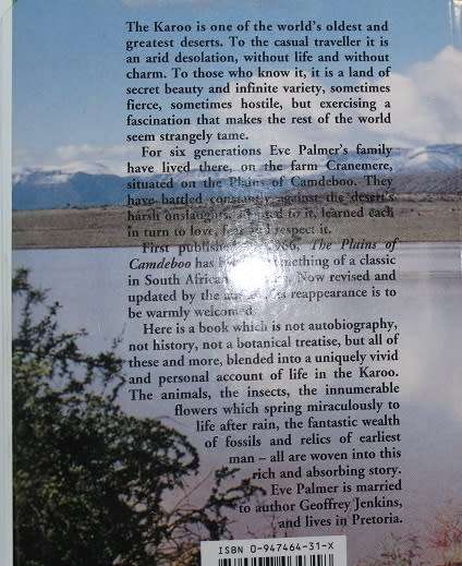 The Plains of the Camdeboo by Eve Palmer