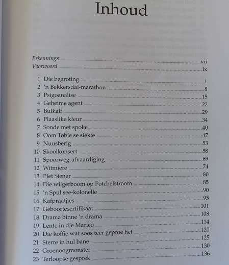`n Bekkersdal-Marathon en ander Voorkamer stories-Herman Charles Bosman