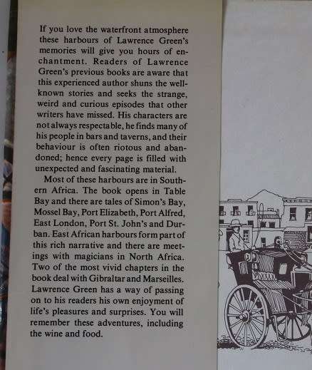 Harbours of Memory by Lawrence G. Green. 1969