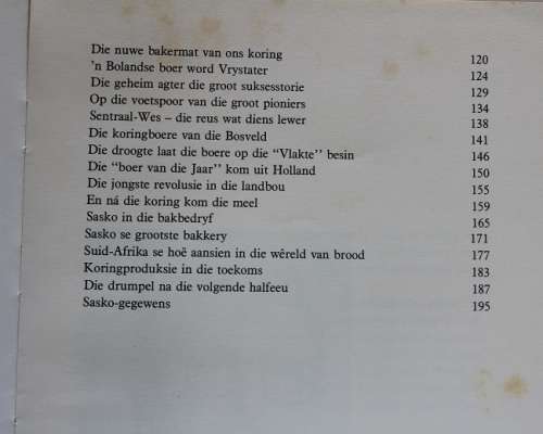 Brood uit die koring deur Piet Meiring Sasko