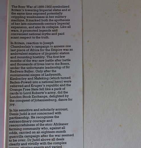 The Boer War by Denis Judd