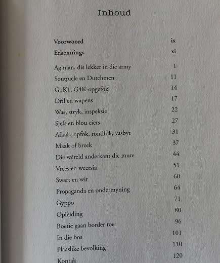 Dit was oorlog deur J.H.Thompson. Van afkak tot bosbefok.