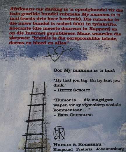 Afrikaans my Darling deur Koos A. Kombuis