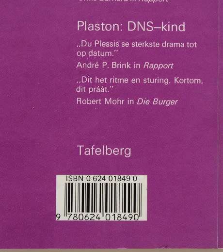 Plaston: Dns-kind deur P.G.du Plessis