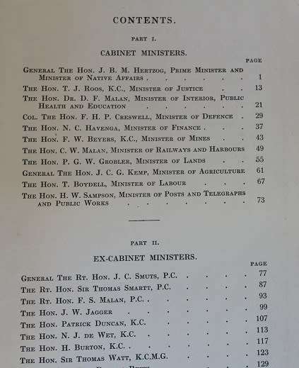 Some South African politicians by L.E.Neame