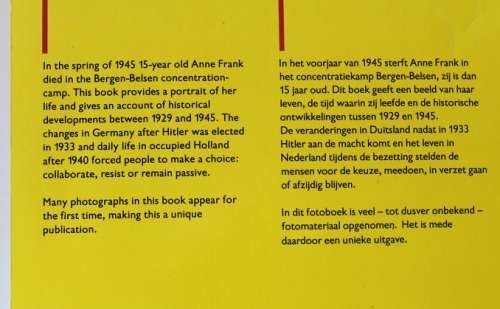 Anne Frank in the world 1929-1945