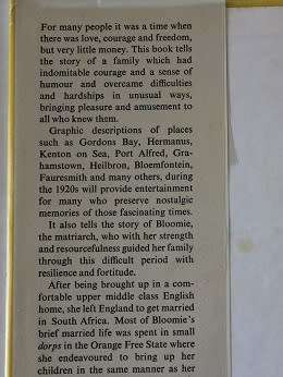 Bloomie by May O`Shea. Memoirs of the Twenties.